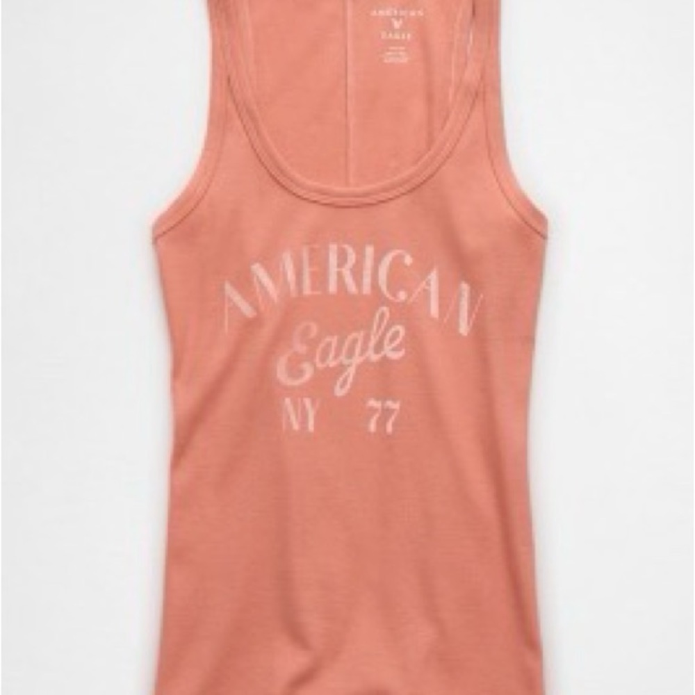 American Eagle Outfitters Coral Tank Top